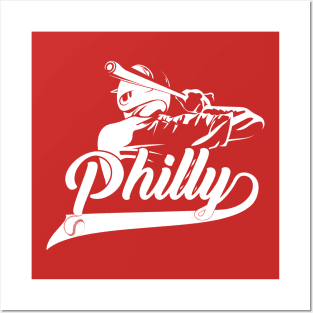 Philly Baseball Vintage Leopard Heart Baseball Fans 2022 Posters and Art